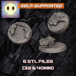 Environmental plain base Set (32mm and 40mm)