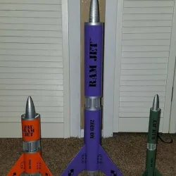Estes Ramjet Oversized!