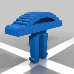 Eze-Breeze Vinyl Window Thumb Latch Button