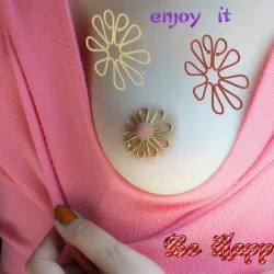 FAKE NIPPLE PIERCING Female Non-Piercing Body Jewellery Bondage Weight Woman Chastity Device Nipple Restraints Clamp femJ-71 version 3d print cnc
