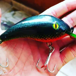 Fishing Lure Happy Electrical Ballon Size 90mm By Letal 3d Lures