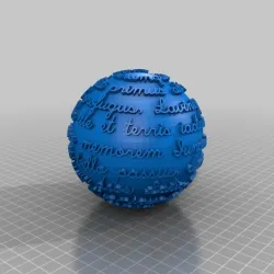 Fit text to arbitrary surface in OpenSCAD