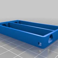 Flexing Battery Holders with Integrated Spring