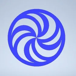 Flower coaster ( spiral )