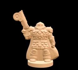 Gunner Knight (18mm scale)
