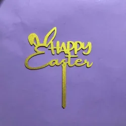 Happy Easter Cake Topper