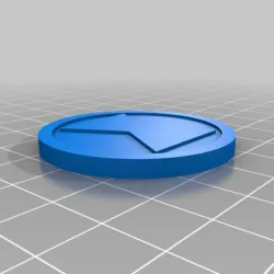 HeroClix Black Widow Marker