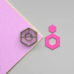 Hex Polymer Clay Cutters - Polymer Clay Tools/digital download STL FILE