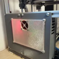 Hypercube electronic components mounts and boxes