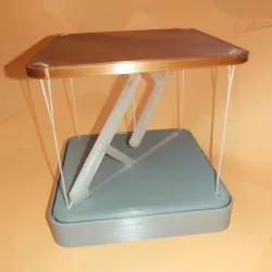 Impossible Table with hide tension