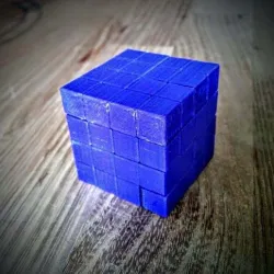 Interlocking Puzzle Cube 4x4