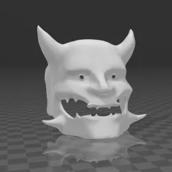 Japanese Demon Mask