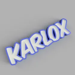 KARLOX - LED LAMP WITH NAME (NAMELED)