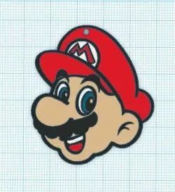 Key ring Mario