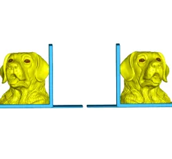 Labrador Retriever Bookends (Left and Right)