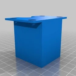 Lack table cable guide for Wanhao D2 (or clones)