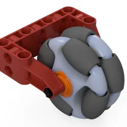 Lego 48mm Rotacaster Bracket