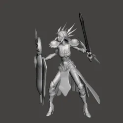 Leona 3D Model