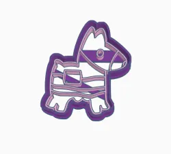 Llama cookie cutter