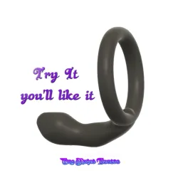 male ADDITIONAL  Penis Ring Loop with Anal Plug dick cock Butt  rd-42 3d print cnc