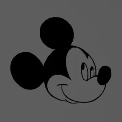 Mickey head - Tête de mickey - disney - 2D