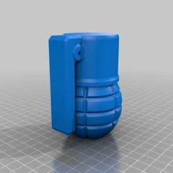 Mini Bic Grenade Case (Lighter)