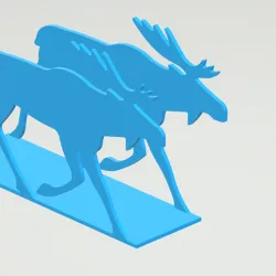 Moose Napkin Holder