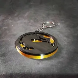 Mortal Kombat keychain