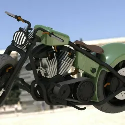 Motorcycle Custom classic.