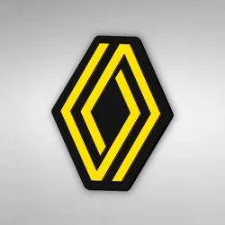 New Renault 2021 badge logo emblem