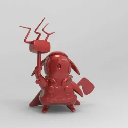 Pokemon Pikachu Thor 3D Printing Model