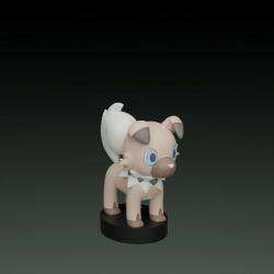 Rock Ruff Modles pokemon rockruff 3D Models | Page 1 | STLFinder