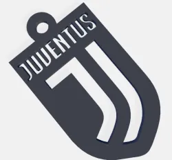 Premium Juventus Logo Keyring