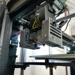 RAISE3D nozzle and  work cooling duct