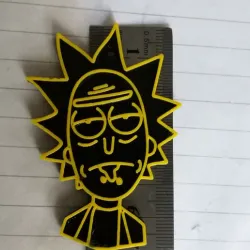 Rick Sanchez Keychain