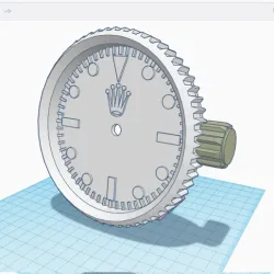 Rolex table clock