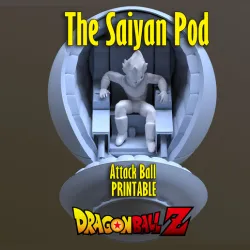 Saiyan's Attack Ball with vegeta