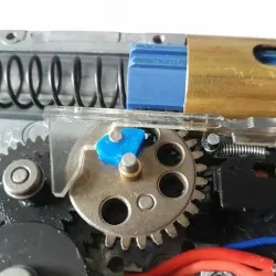 Sector gear delay chip