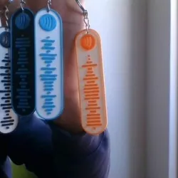spotify song keychain base