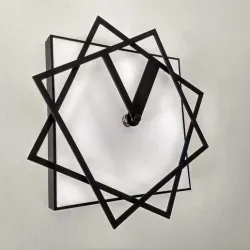 Square Rotating Clock
