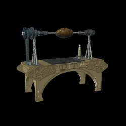 Star Wars Jabba the Hutt's bbq Grill/Rotisserie for 3.75", 6", and 12" figures