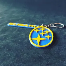 Subaru keychain