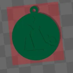 Sweeper keychain