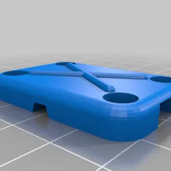 Tamiya TL-01 rear chassis brace / bumper replacement