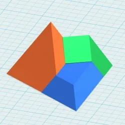 Tetrahedron, Triangular Pyramid Puzzle
