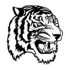 Tiger silhouette