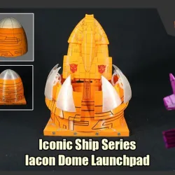 Transformers Iconic Ship Series - Iacon Dome Launchpad for G1 Ark