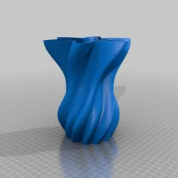 Twisty vases via customizable polar graphs