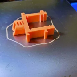 Versatile Eaves Clip for holding Pixel strips