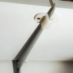 Wall shelf attachment